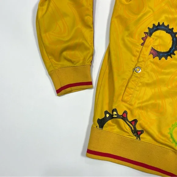 Vtg Pepe Jeans London gear LOGO zip jacket Sz L - Picture 3 of 10